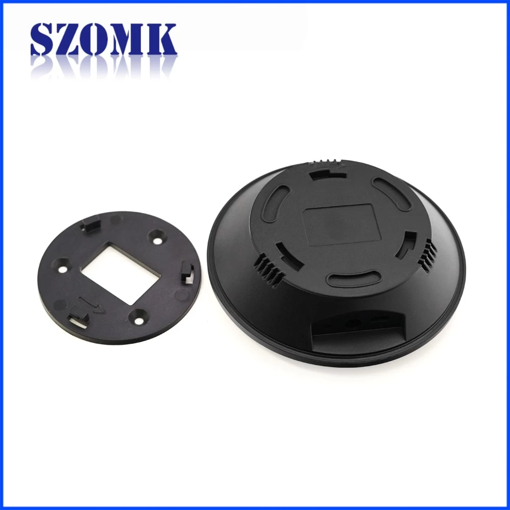 China electrical black abs smart home wireless wifi router plastic enclosure seller size 110*36