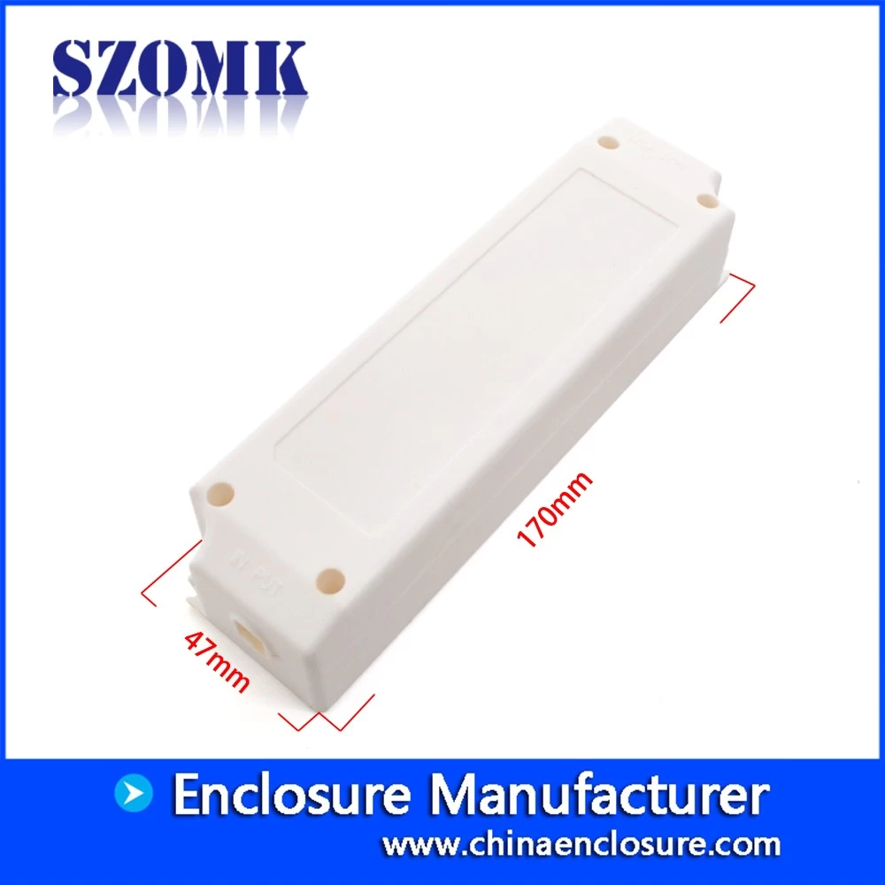 China factory plastic controller shell enclosure LED power size 170*47*36mm