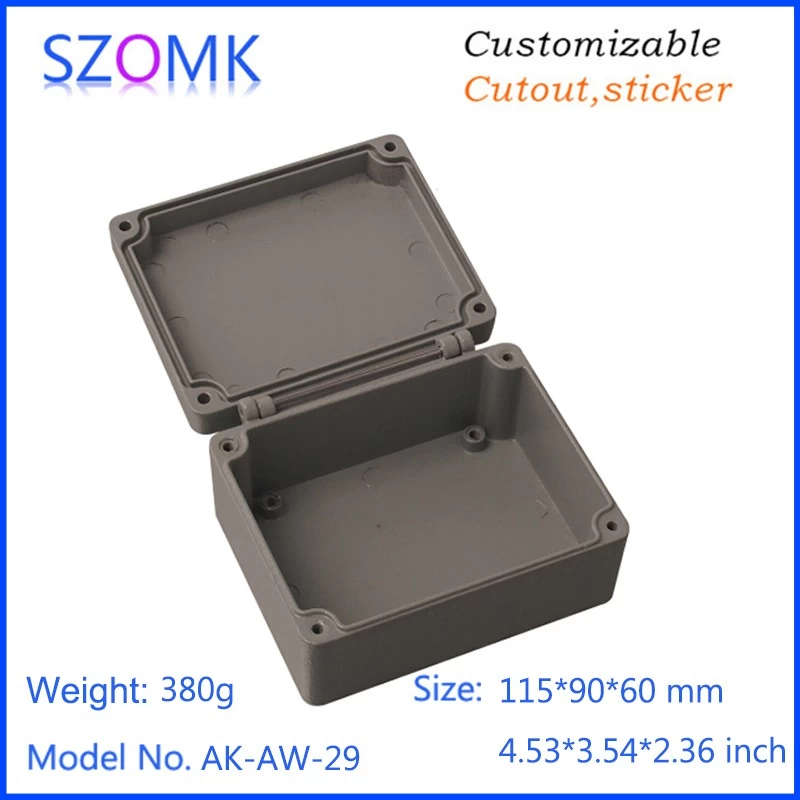 China high quality hard die-cast aluminum junction box AK-AW-29 115*90*60mm for outdoor