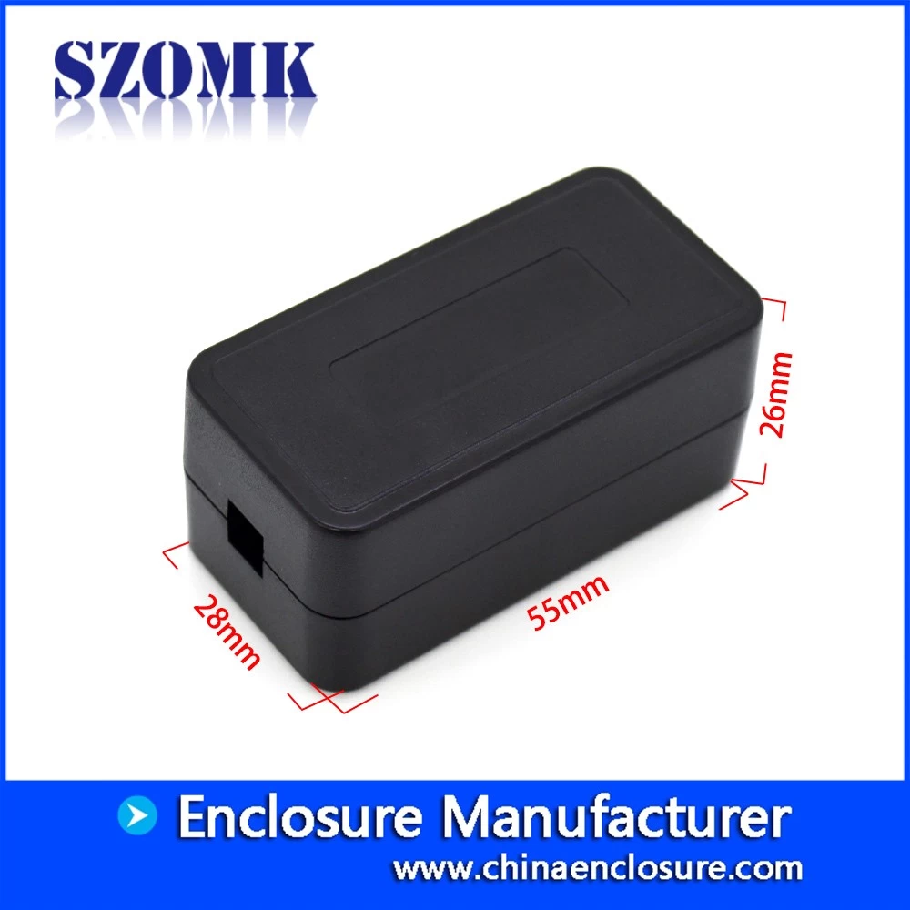 China high quality 55X28X26mm standard abs plastic junction enclosures supply/AK-S-119