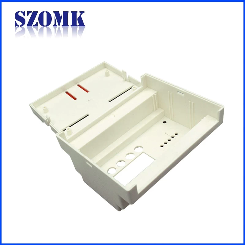 China hot sale abs plastic din rail junction enclosure supply AK-DR-04a 107 * 88 * 59mm
