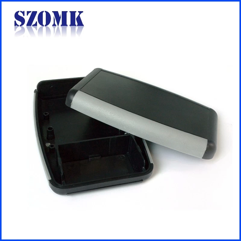 China hot sale high quality 117X79X24mm handheld abs plastic with battey holder enclosure supply/AK-H-07a