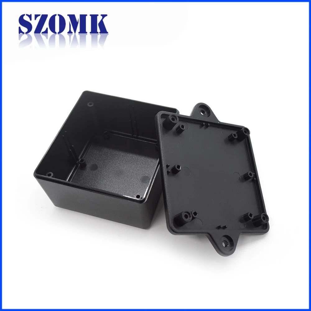 China hot sale small electrical connectors mounting brackets 80X75X45mm abs plastic box supply/AK-W-14
