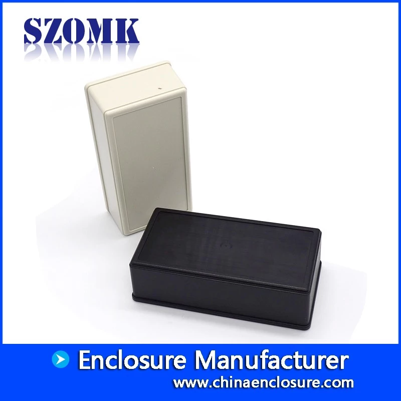 China manufacture samll abs plastic electronic enclosure for pcb and led AK-S-04 45*80*155mm