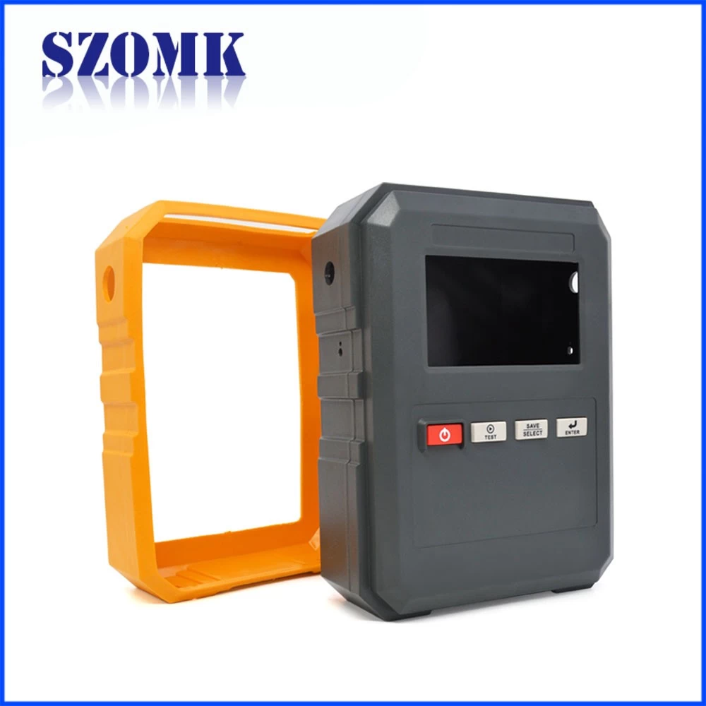 China supplier handheld operator housing enclosure with led window lagre size 221*168*64mm