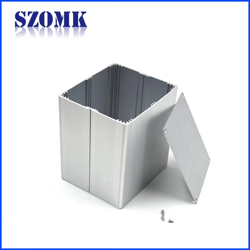 China supplier hot sale new product custom length extrusion aluminum enclosure  AK-C-C38   103*120*130mm