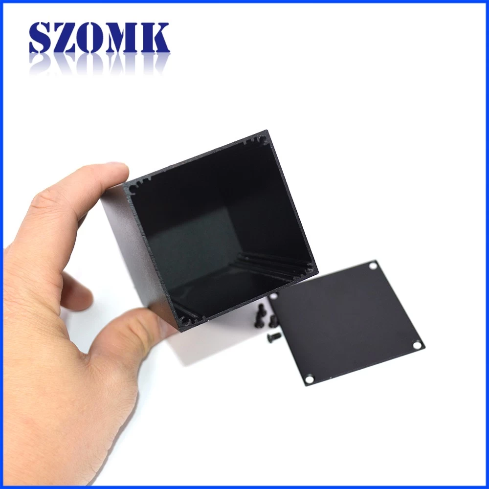 China supplier small order heat sink aluminum enxclosure for electronic device size 100*56*56mm