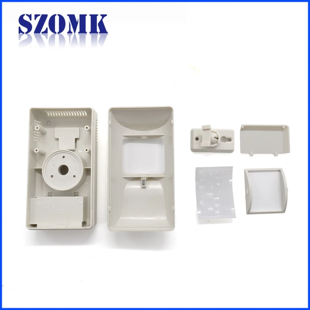 China plastic wireless 130X70X62mm motion human infrared sensor detector enclosure/AK-R-147