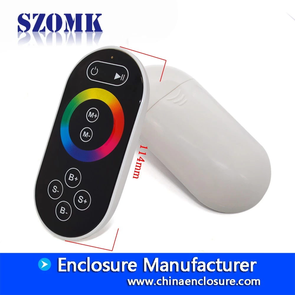 Colorful Wall Mounted RGB Controller Plastic Electronic Enclosure/114*55*25mm/AK-H-72