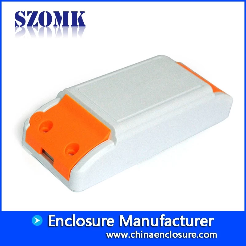 Cost-effective pcb board small plastic abs LED driver supply enclosure AK-14 115*45*27mm