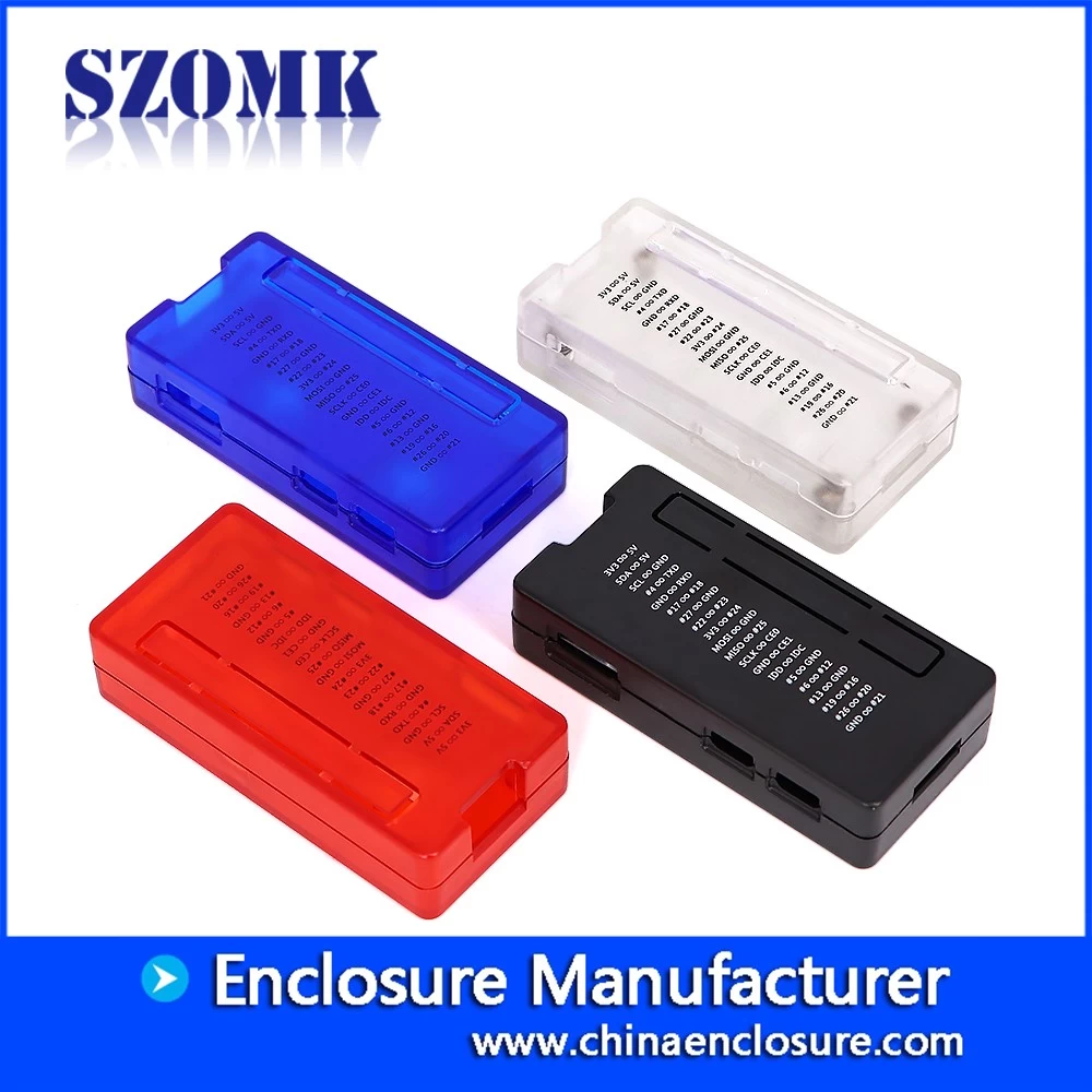 Custom Plastic Enclosure Plastic Electric Box for PCB Enclosure szomk AK-N-69  72 X 35 X 17 mm