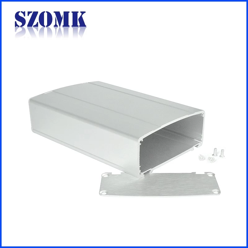Customized aluminium extruded enclosure for electrinics from szomk/AK-C-B60/(W)79.2*(H)33*(L)free