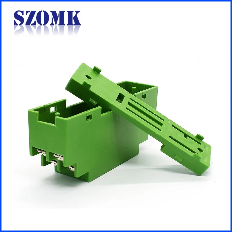 China customized 95X41X25mm abs plastic amplifier din rail enclosure supply/AK-DR-35