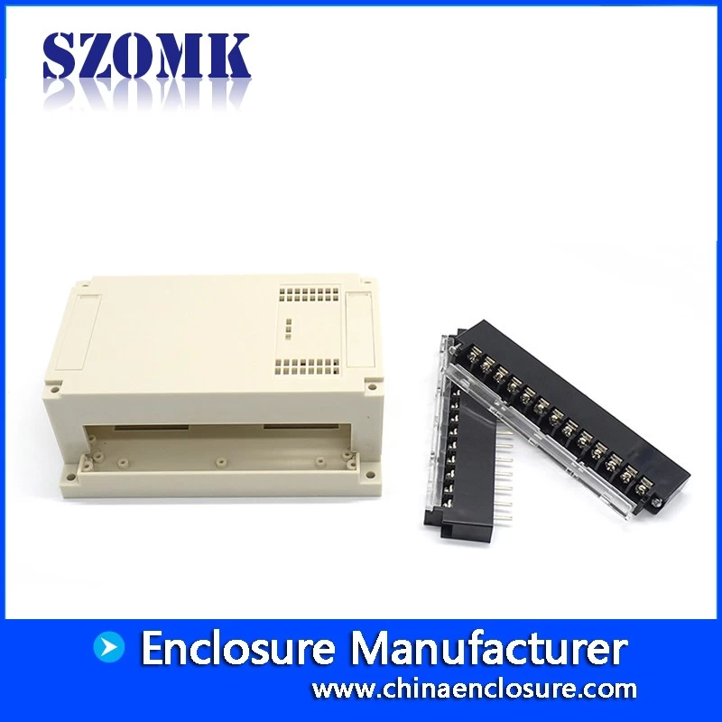 DIN Rail Terminal Block Enclosure Plastic Control Box Chinese supply SZOMK  155*110*60mm