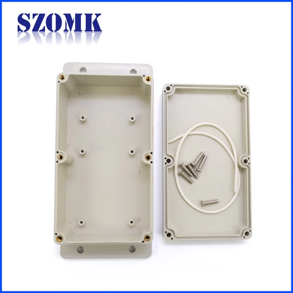 DIY plastic junction box wall mounting waterproof case ip65 AK-B-7 200*92*46mm