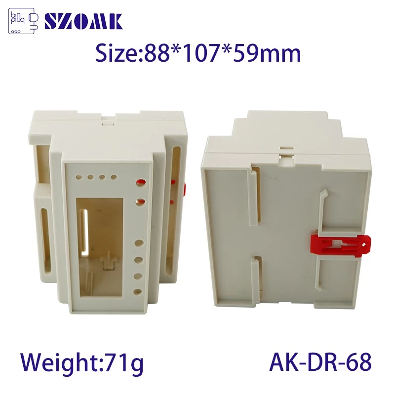 Din Rail Project Box Electronics Enclosures AK-DR-68