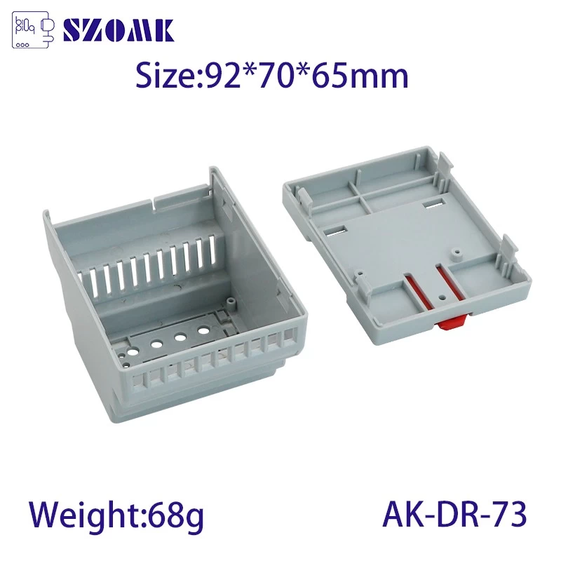 Din Rail Project Box Electronics Enclosures AK-DR-73