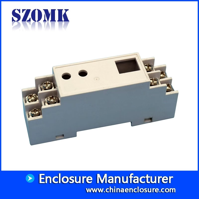 Din rail relay plastic enclosure electronic enclosure box plastic electronic project enclosure 95*41*25mm