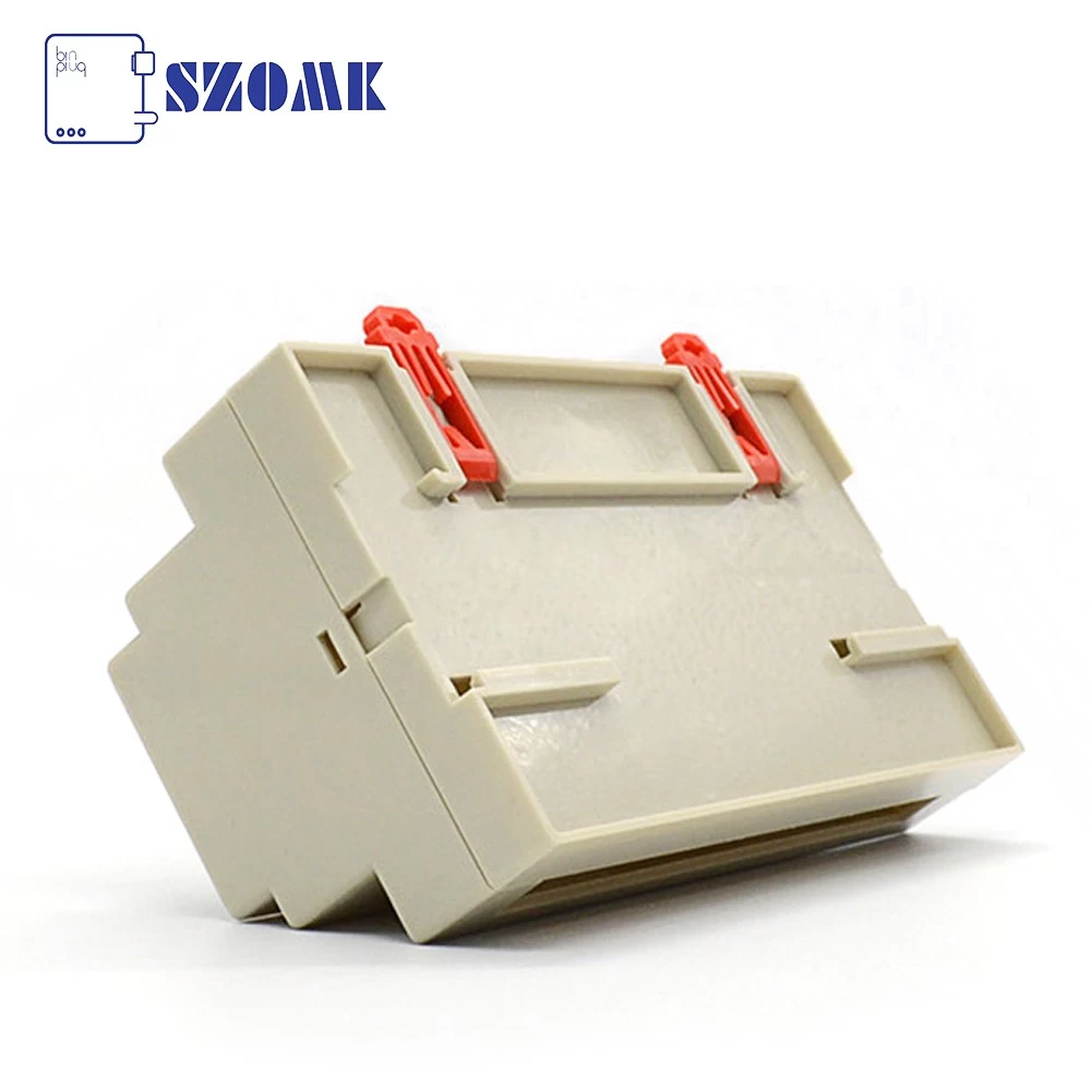 China high quality 158X87X59mm electronic din rail enclosure plastics box supply/AK-DR-05a