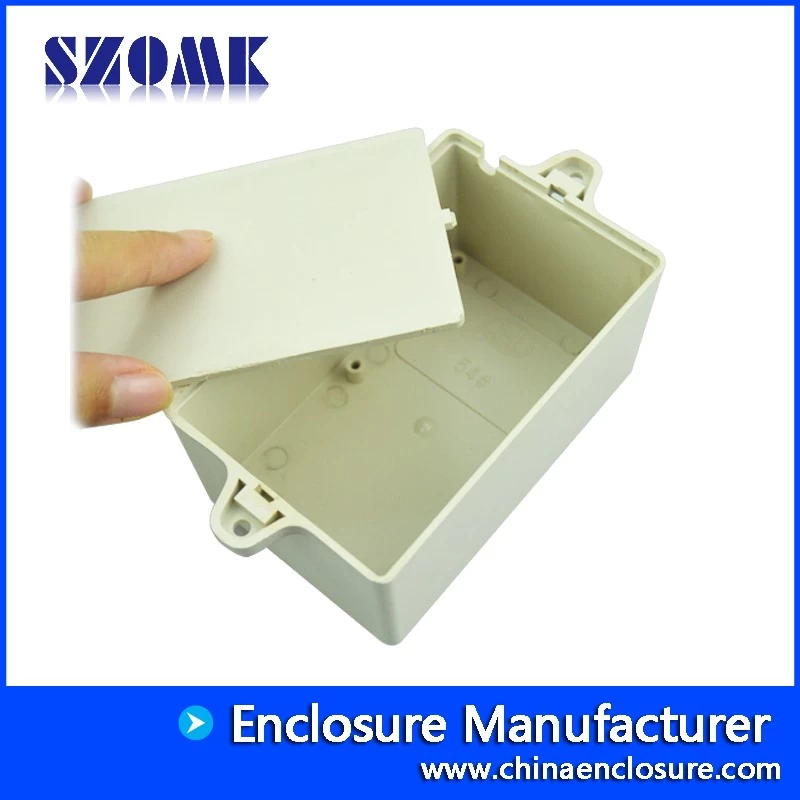External electrical box wall-mounted electronic plastic junction box AK-W-05 102x64x50mm