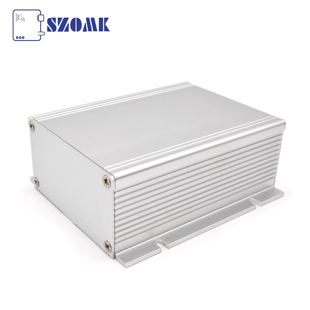 Extruded Anodized Enclosure Wall-mounted Electronic Box Aluminium With Heat Sink