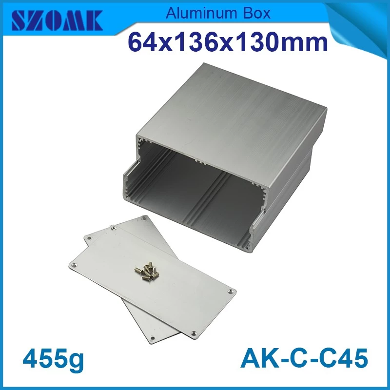 Factory Custom Aluminum Enclosures Electronics Box AK-C-C45 64*136*130mm