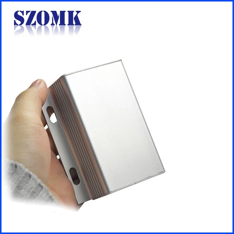 Factory manufacture customized aluminum electronics housing from SZOMK AK-C-A35 25*71*80mm