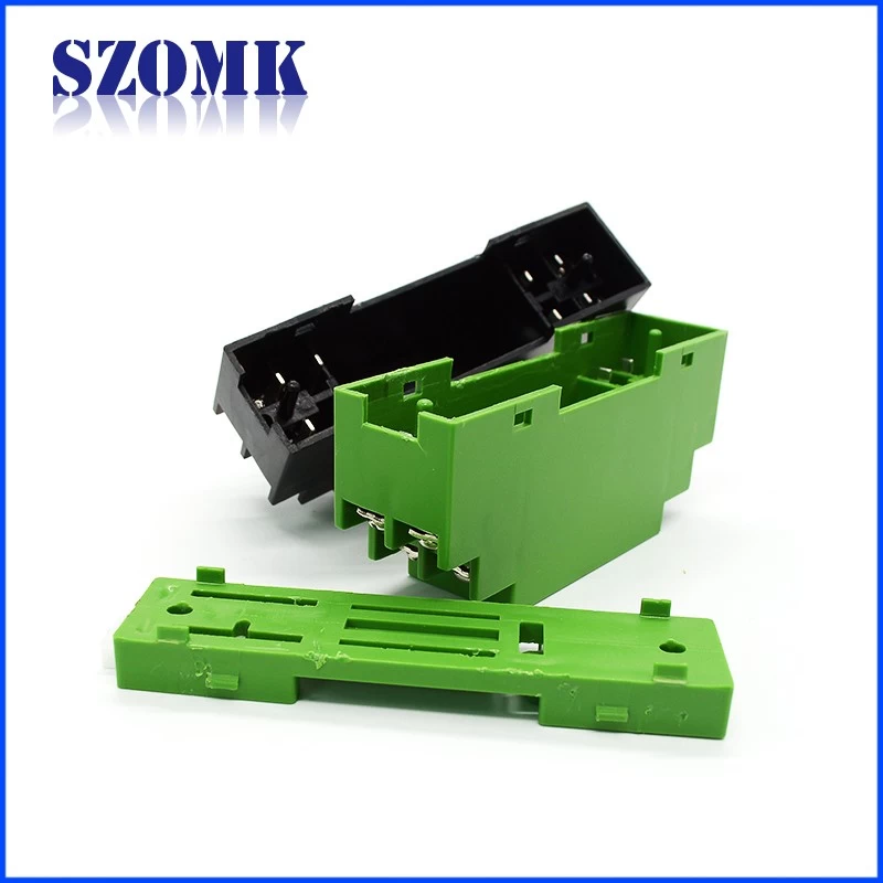 Good quality szomk plc din rail junction box  for electronic AK-DR-35 95*41*25mm