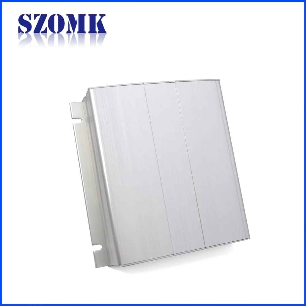 Guangdong high quality aluminum metal junction enclosure heat sink circuit board case size 132*128*38mm
