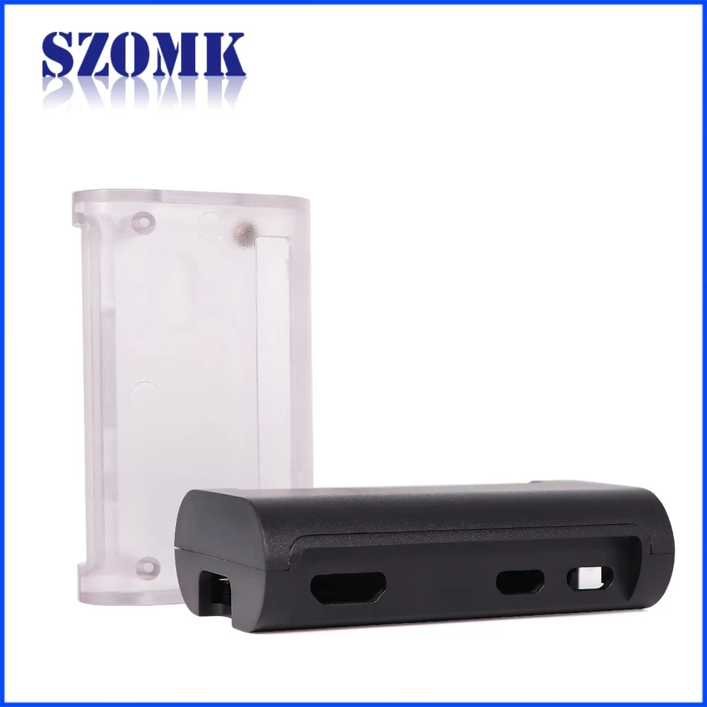 Guangdong new design non standard enclosure 70X42X20mm abs plastic with micro USB holes enclosure spply/AK-N-68