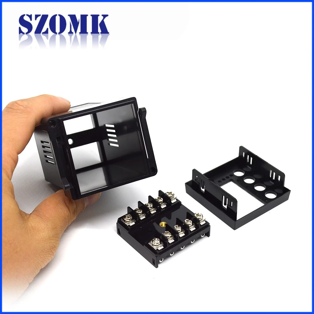 Guangdong good quality cutout customizable plastic enclosure for electronics Electrical Equipment AK-DR-53  86*48*48mm
