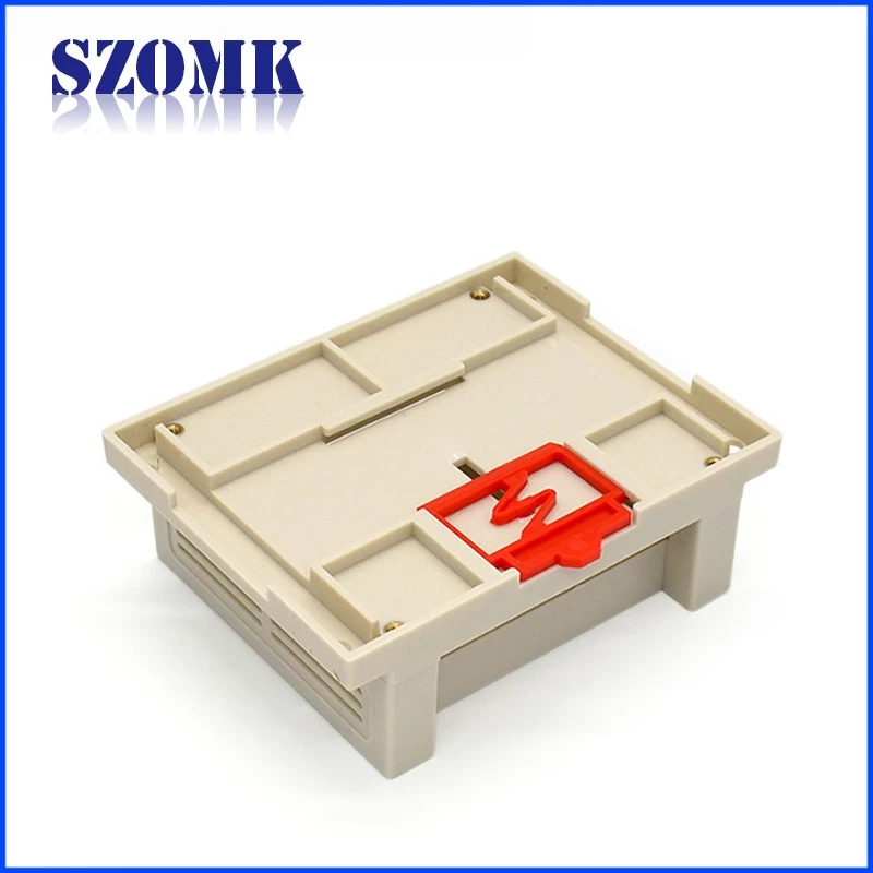 High Quality ABS Plastic Din Rail Enclosure from SZOMK/AK-P-01/115x90x40mm