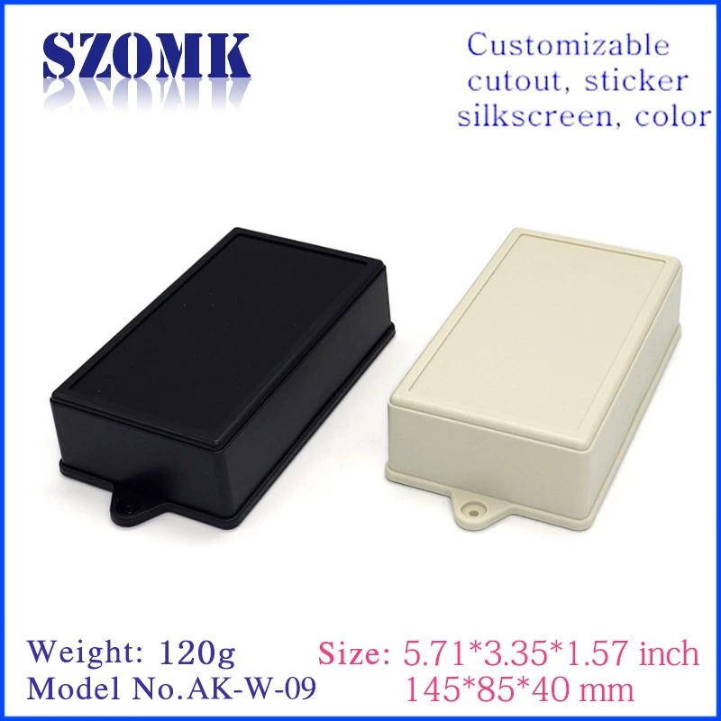High quality abs material plastic junction box Electrical plastic  project box enclosure case