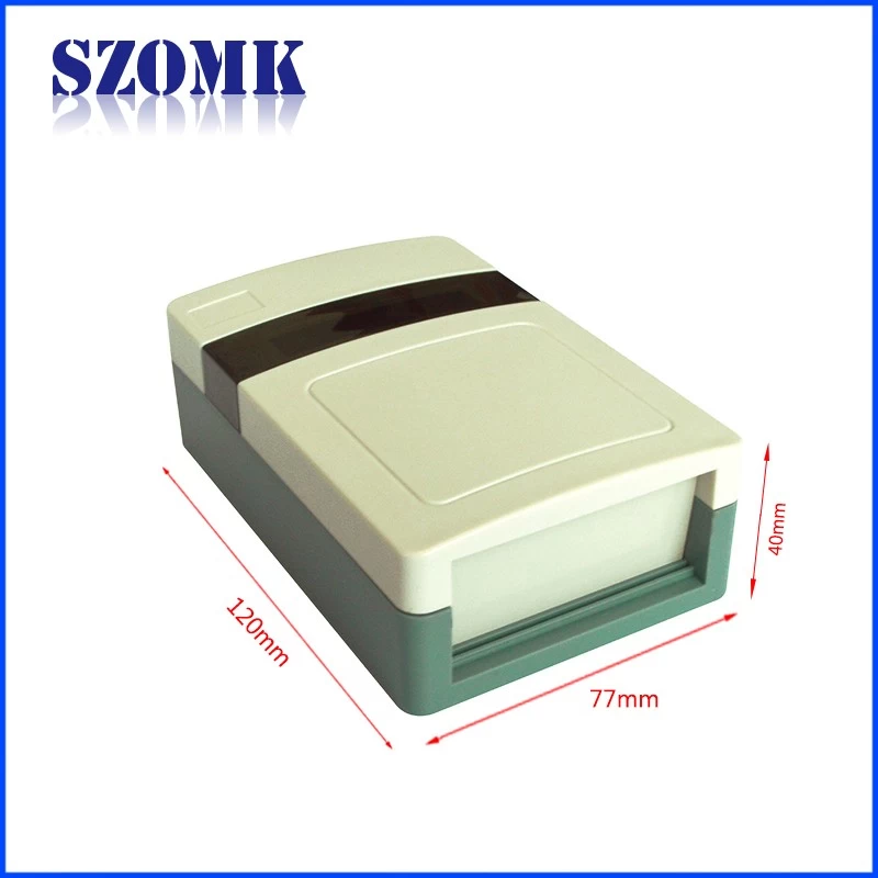 High quality abs plastic access control rfid reader enclosure from szomk/AK-R-02/120*77*40mm