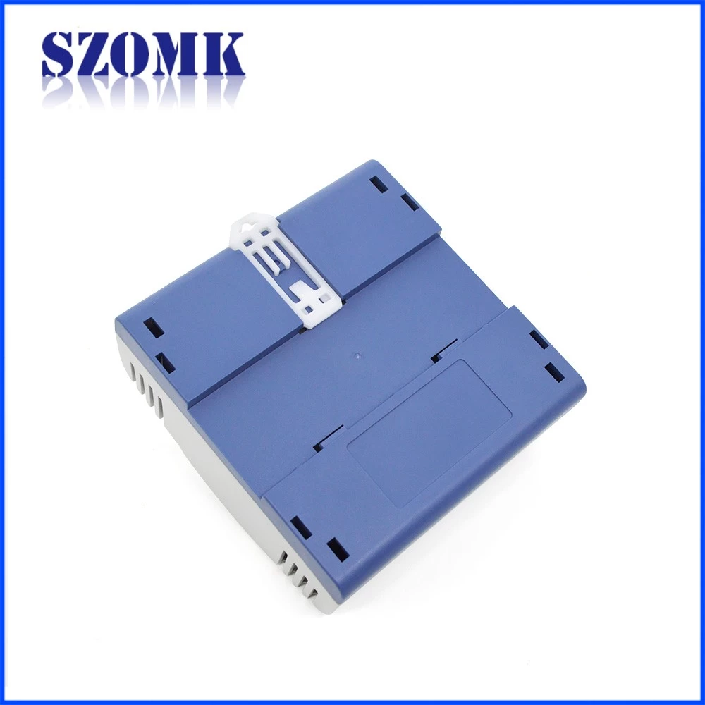 High quality plastic box din rail electronic enclosure controller casing/AK-DR-58/107*112*56mm