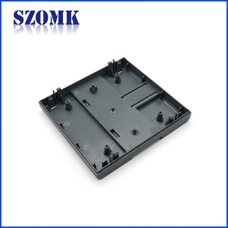 High quality plastic din rail enclosure electronic control box for PCB circuit board AK80011 111*108*60mm