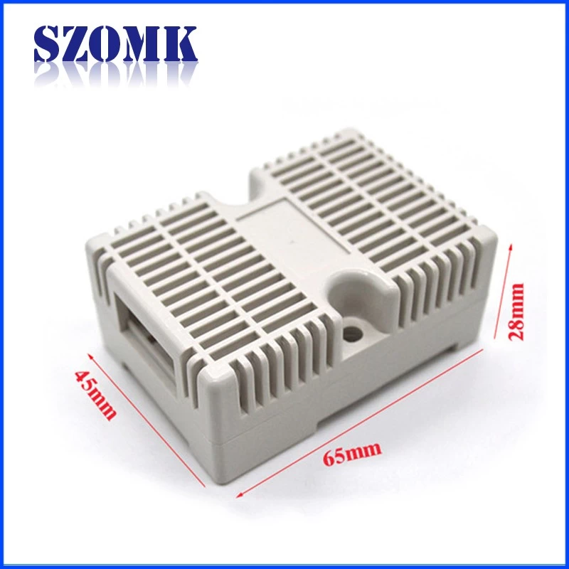 High quality plastic din rail industrial enclosure form szomk with 88*55*44mm