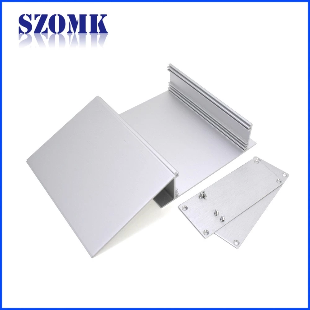 Hight quality and best price for wall mount aluminum enclosure with PCB device manufacturer AK-C-A45  130*128*40mm