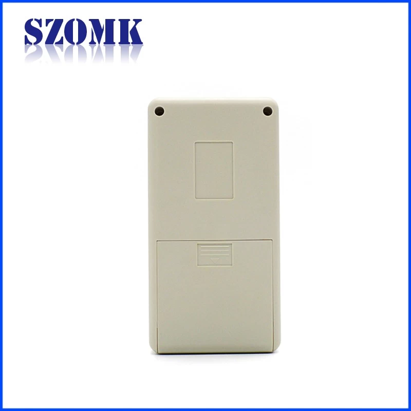 Hot sale plastic handheld enclosure with 3AA battery holder AK-H-03A industrial plastic case with 130x70x25mm