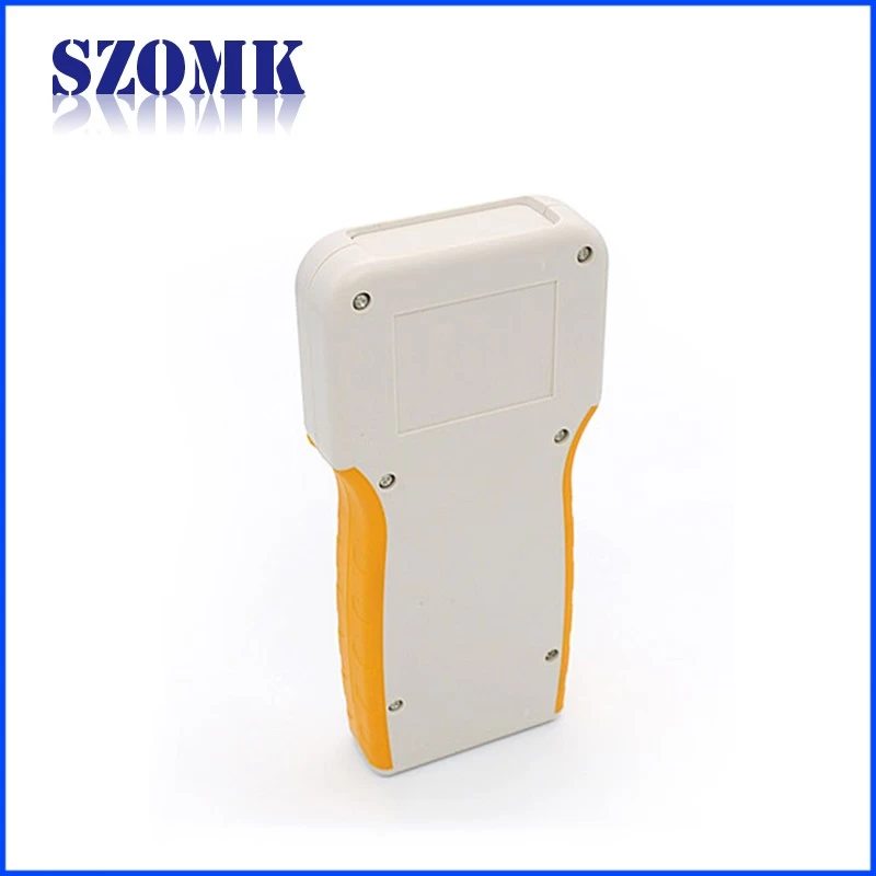 Hot selling handheld electronic instrument junction plastics box with battery holder AK-H-42a 210* 100* 32 mm