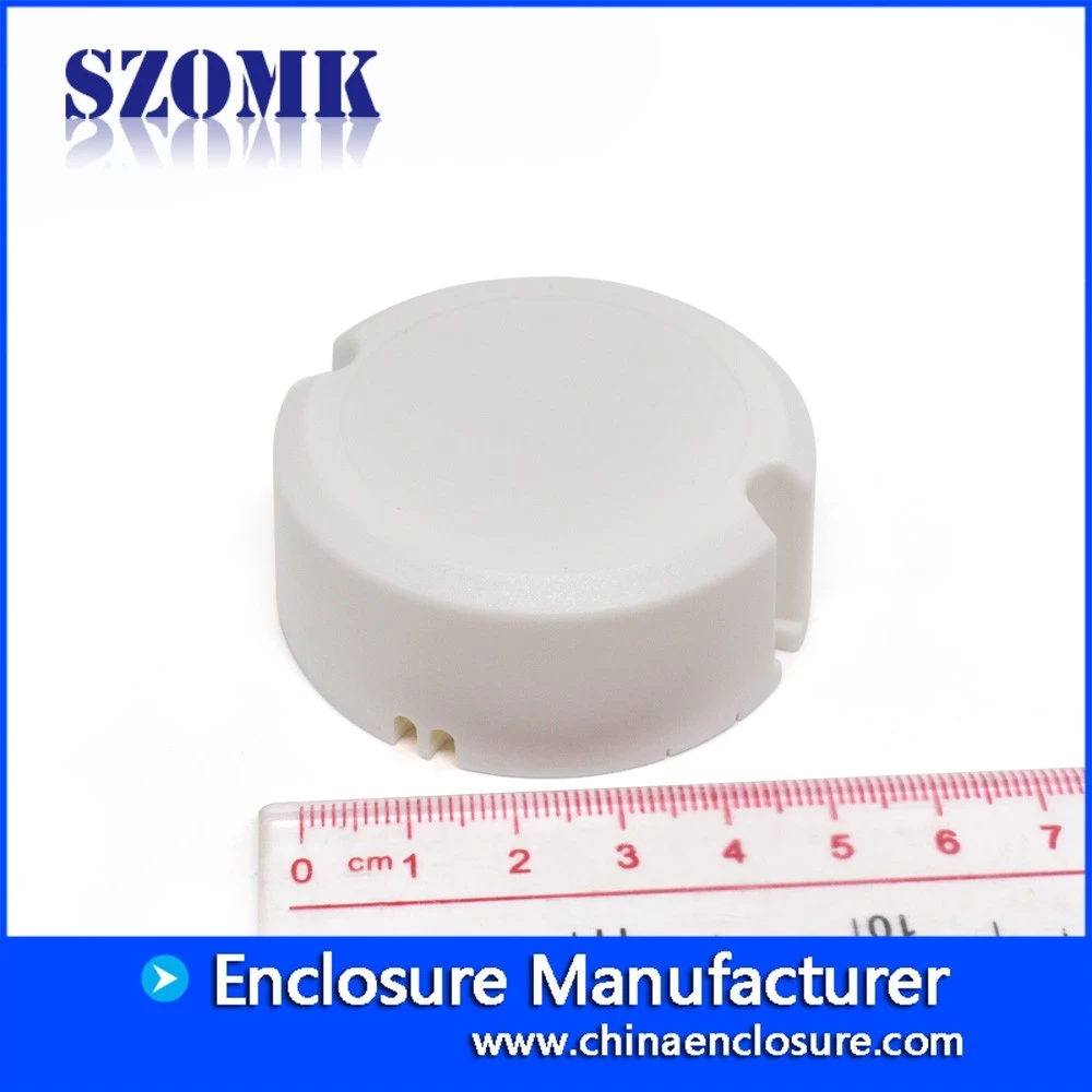 Huaqiang North delicate round LED plastic enclosure for electronics