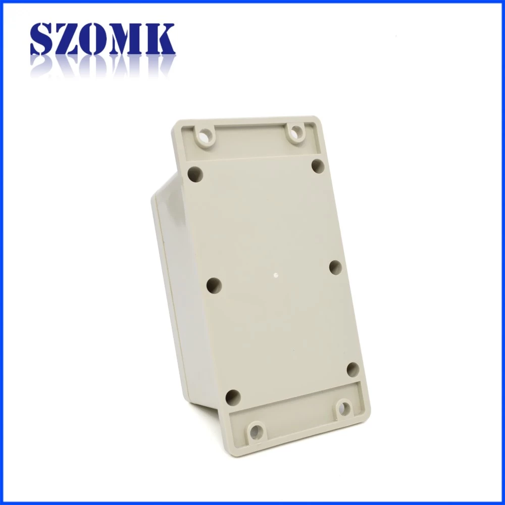 IP65 Waterproof plastic box with flanges ABS plastic for electrical devices instruments AK-B-9 162*82*65mm