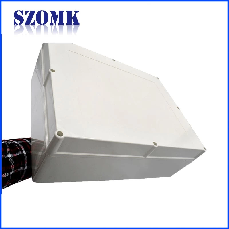 IP65 wall - mounted plastic ABS waterproof shell light gray electronic pcb engineering box / 340 * 270 * 120mm/AK-B-K29-1