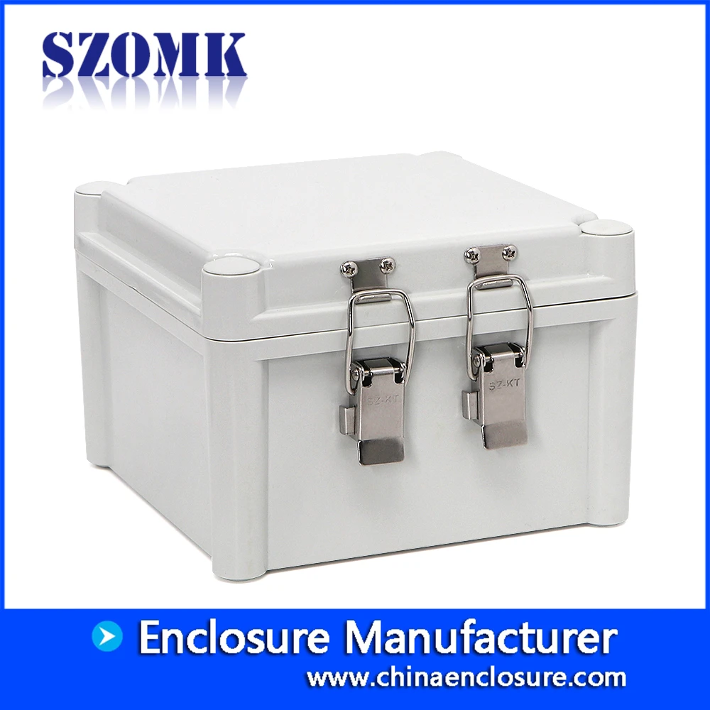 Weatherproof Plastic Electronic Project Enclosure Box – Outdoor Wiring Junction Box, DIY