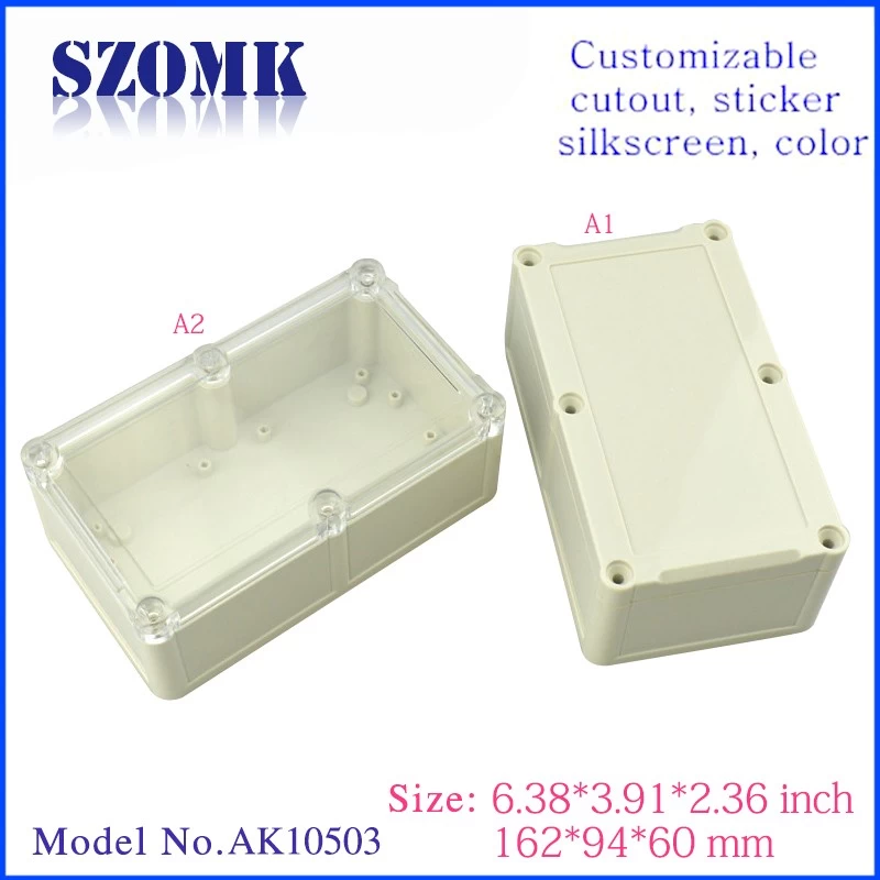 IP68 Plastic waterproof electronic device casing for PCB/AK10503