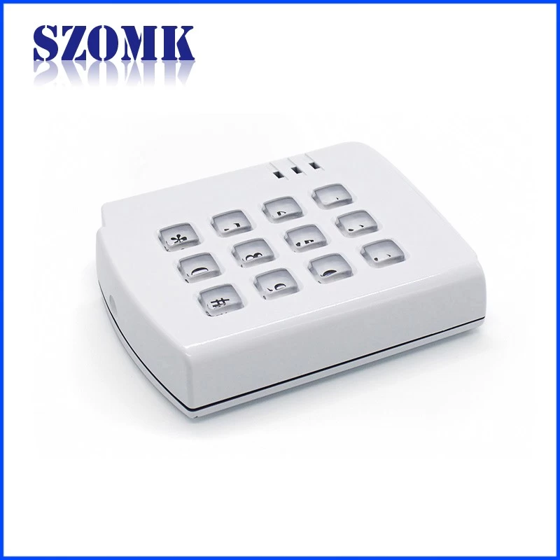 Injection molded box door access switch box
