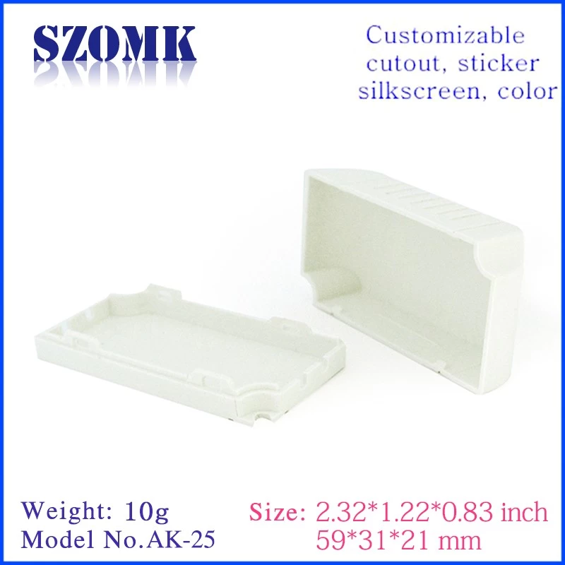 New Arrival ABS Plastic LED Driver Supply Enclosure from szomk /59*31*21mm/AK-25