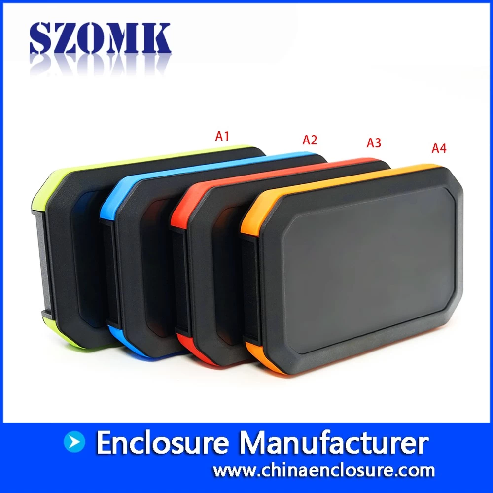 China new product 126X80X20mm abs plastic hand held project enclosure manufacture/AK-H-77