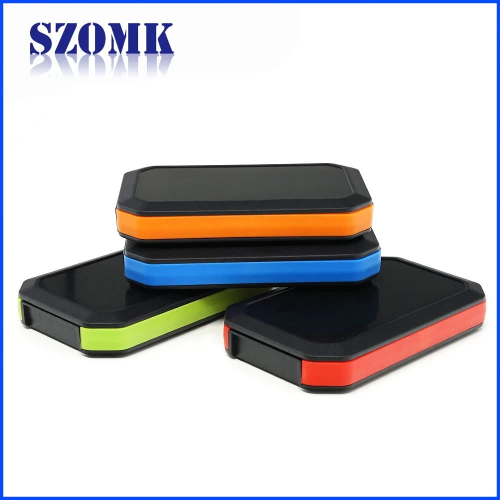 China new product 126X80X20mm abs plastic hand held project enclosure manufacture/AK-H-77