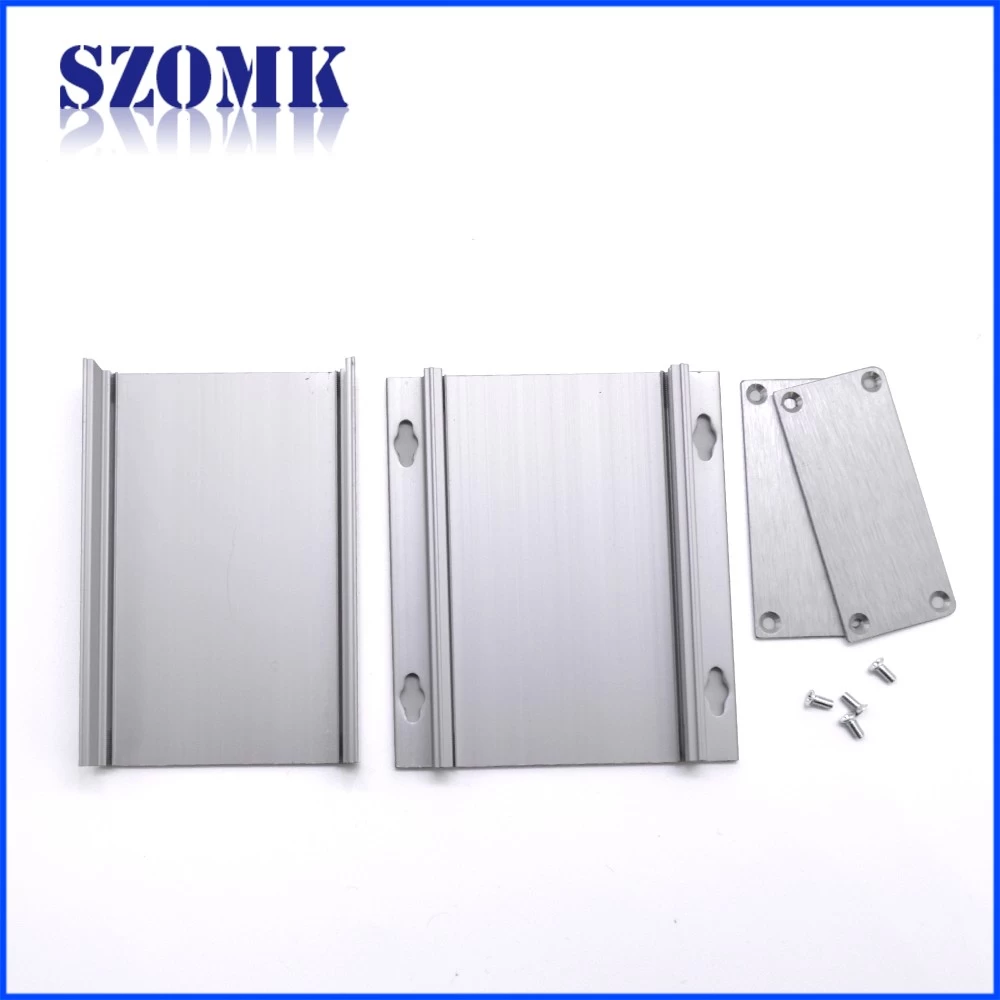 New product customizable aluminum pcb enclosure aluminum extruded profile junction box for electronics AK-C-A39